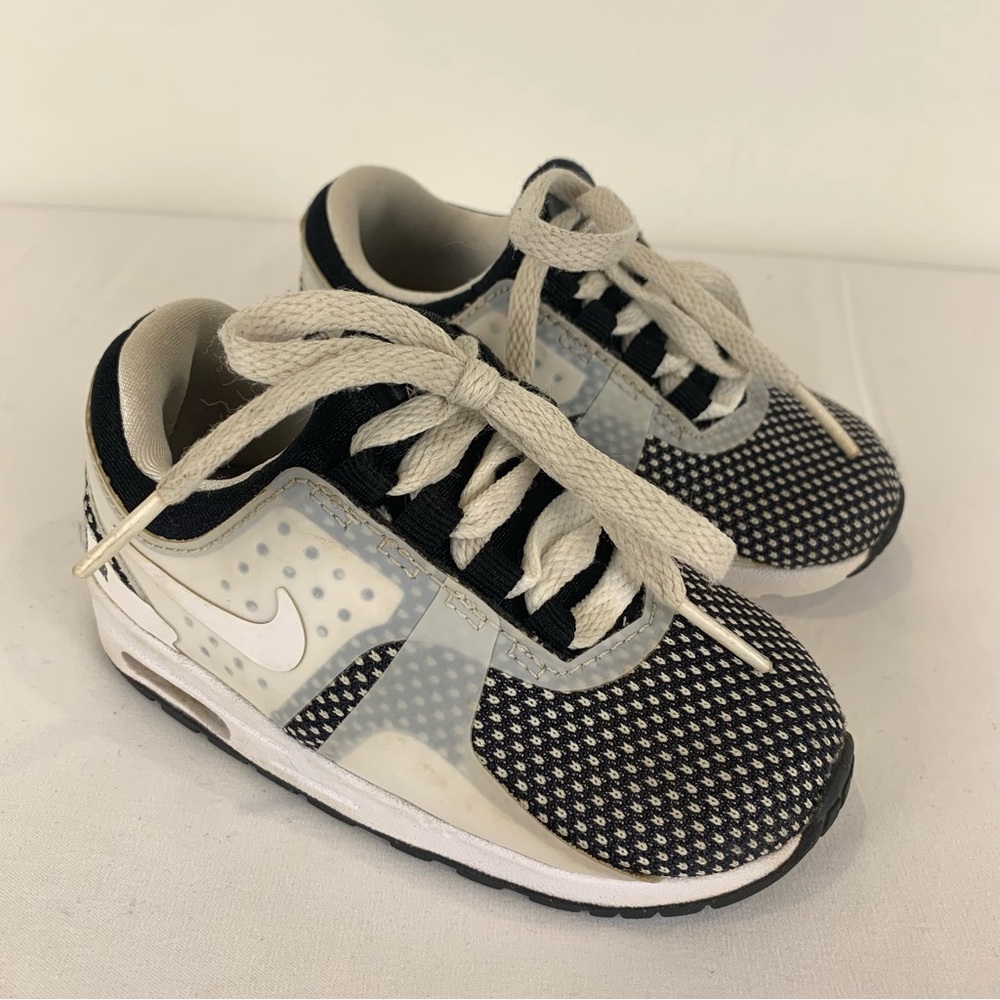 Nike Air Max Zero Essential Toddler 7C Unisex Gray Black Sneakers 881227-001